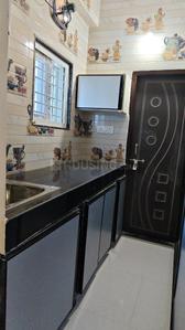 Kitchen Image of 638 Sq.ft 1 BHK Apartment / Flat for rent in Kondapur Hyderabad for Rs. 22000