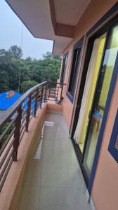 Balcony Image of 1000 Sq.ft 2 BHK Apartment / Flat for rent in Mapusa Goa for Rs. 28000