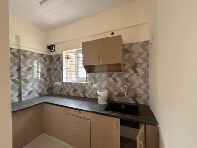 Kitchen Image of 600 Sq.ft 1 BHK Apartment / Flat for rent in Indira Nagar Bengaluru for Rs. 35000