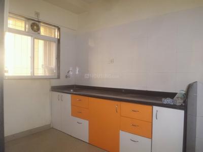 Kitchen Image of 510 Sq.ft 1 BHK Apartment / Flat for rent in Rajhans Kshitij, Vasai West Vasai for Rs. 15000