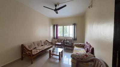 Living Room Image of 1050 Sq.ft 2 BHK Apartment / Flat for rent in Nikash Lawns, Pashan Pune for Rs. 27000