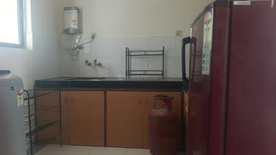 Kitchen Image of 1600 Sq.ft 3 BHK Apartment / Flat for rent in Goel Ganga Hamlet, Viman Nagar Pune for Rs. 75000
