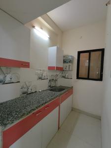 Kitchen Image of 450 Sq.ft 1 BHK Apartment / Flat for rent in Vijay Nagar Indore for Rs. 19000