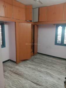Bedroom Image of 900 Sq.ft 2 BHK Builder Floor for rent in Sanjaynagar Bengaluru for Rs. 25000