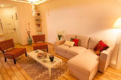 Hall Image of 1100 Sq.ft 2 BHK Apartment / Flat for rent in Dhaval Ganga, Bandra West Mumbai for Rs. 225000