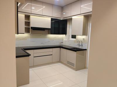 Kitchen Image of 1825 Sq.ft 3 BHK Apartment / Flat for rent in Aparna Zenon, Manikonda Hyderabad for Rs. 74000