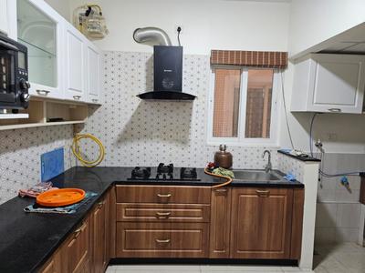 Kitchen Image of 1200 Sq.ft 3 BHK Apartment / Flat for rent in Alliance Galleria Residences, Old Pallavaram Chennai for Rs. 55000