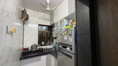 Kitchen Image of 650 Sq.ft 2 BHK Apartment / Flat for rent in Shalibhadra Tower, Mira Road East Mira Bhayandar for Rs. 35000