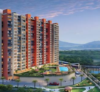 Building Image of 752 Sq.ft 2 BHK Apartment / Flat for sale in Konnark High Castle, Shirdhon Navi Mumbai for Rs. 6500000