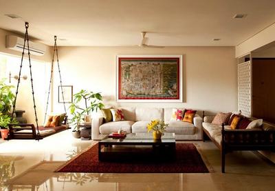 Hall Image of 2100 Sq.ft 4 BHK Apartment / Flat for sale in Raheja Park West, Santacruz West Mumbai for Rs. 132500000
