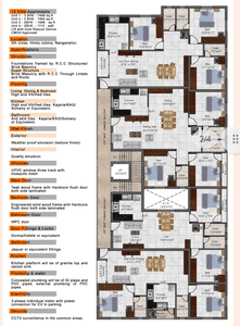 Image of 1046 Sq.ft 2 BHK Apartment / Flat for sale in Nanganallur, Chennai for Rs. 12552000
