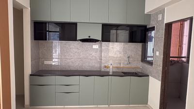 Kitchen Image of 1854 Sq.ft 3 BHK Apartment / Flat for rent in Shivala Sadbhav, Sargasan Gandhinagar for Rs. 35000