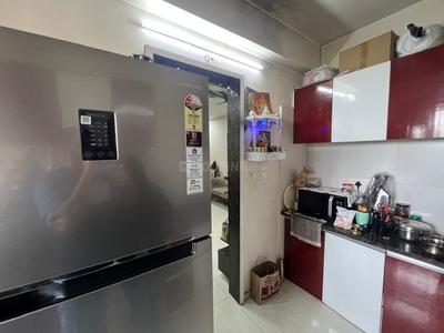 Kitchen Image of 1300 Sq.ft 3 BHK Apartment / Flat for rent in Samraat Tropicano, Anandvalli Nashik for Rs. 50000