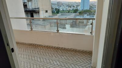 Balcony Image of 1200 Sq.ft 3 BHK Apartment / Flat for rent in Undri Pune for Rs. 22000