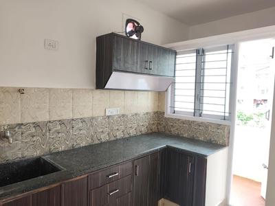 Kitchen Image of 600 Sq.ft 1 BHK Builder Floor for rent in Kaggadasapura Bengaluru for Rs. 19000