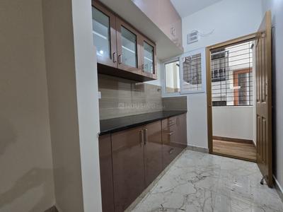 Kitchen Image of 1000 Sq.ft 1 BHK Apartment / Flat for rent in Indira Nagar Bengaluru for Rs. 40000