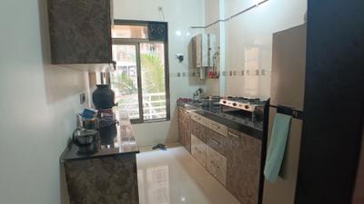 Kitchen Image of 680 Sq.ft 1 BHK Apartment / Flat for sale in Mangala Mayurs Nature Glory, Kalwa Thane for Rs. 7900000