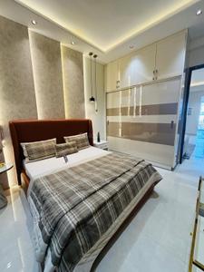 Bedroom Image of 1400 Sq.ft 3 BHK Apartment / Flat for sale in Aeren Homes, Peer Muchalla Zirakpur for Rs. 8000000