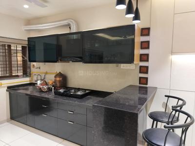 Kitchen Image of 1500 Sq.ft 3 BHK Duplex for rent in Ankhol Vadodara for Rs. 25000
