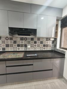 Kitchen Image of 1500 Sq.ft 3 BHK Apartment / Flat for rent in Rama Sky Life, Tifra Bilaspur for Rs. 33000