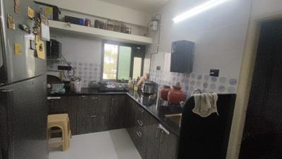 Kitchen Image of 1500 Sq.ft 2 BHK Apartment / Flat for rent in Chinchwad Pune for Rs. 32000