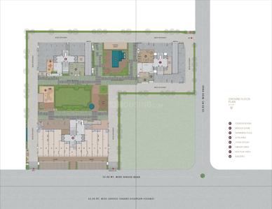 Image of 1850 Sq.ft 3 BHK Apartment / Flat for sale in South Bopal, Ahmedabad for Rs. 8475000