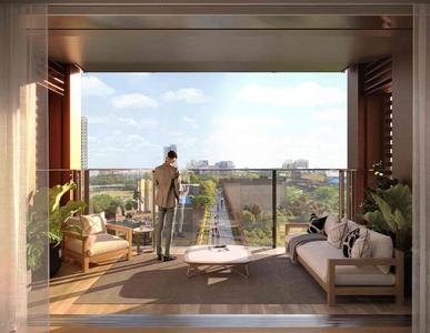 Bedroom Image of 1670 Sq.ft 3 BHK Apartment / Flat for sale in Piramal Aranya, Byculla Mumbai for Rs. 88000000