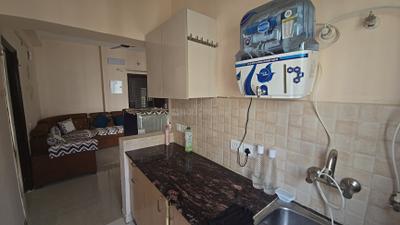 Kitchen Image of 585 Sq.ft 1 BHK Apartment / Flat for sale in Amrapali Dream Valley 2, Noida Extension Greater Noida for Rs. 4700000