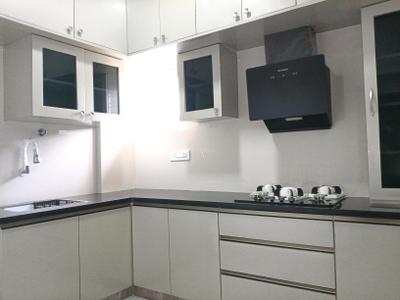 Kitchen Image of 1000 Sq.ft 2 BHK Builder Floor for rent in Thanisandra Bengaluru for Rs. 35000
