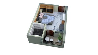 Image of 488 Sq.ft 1 BHK Apartment / Flat for sale in Atharanala, Puri for Rs. 3416000