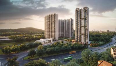 Image of 560 Sq.ft 1 BHK Apartment / Flat for sale in Ajmera 78 Lake Town, Bhandup West, Mumbai for Rs. 8000000