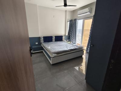 Bedroom Image of 1100 Sq.ft 3 BHK Builder Floor for rent in Bhayli Vadodara for Rs. 65000
