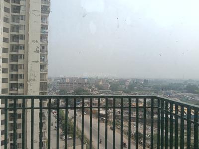 Balcony Image of 1955 Sq.ft 3 BHK Apartment / Flat for rent in Sunworld Arista, Sector 168 Noida for Rs. 47000