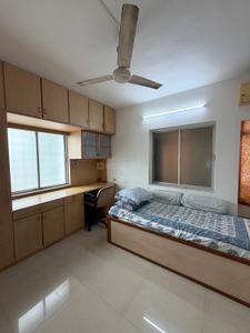 Bedroom Image of 1300 Sq.ft 2 BHK Apartment / Flat for rent in Old Padra Road Vadodara for Rs. 20000