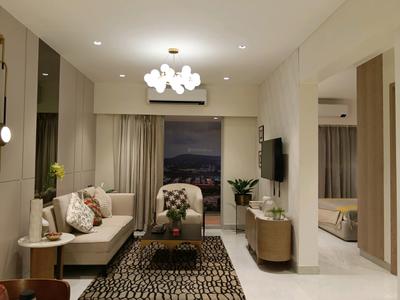 Living Room Image of 900 Sq.ft 2 BHK Apartment / Flat for rent in Piramal Mahalaxmi South Tower, Worli Mumbai for Rs. 225000