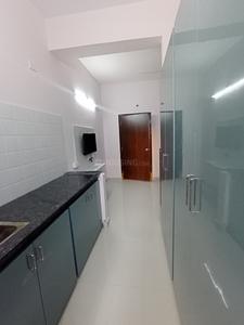 Kitchen Image of 650 Sq.ft 1 BHK Apartment / Flat for rent in Madhapur Hyderabad for Rs. 25500