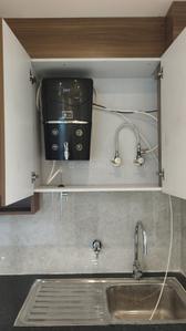 Kitchen Image of 900 Sq.ft 2 BHK Apartment / Flat for rent in City Grace, Bamheta Village Ghaziabad for Rs. 22000