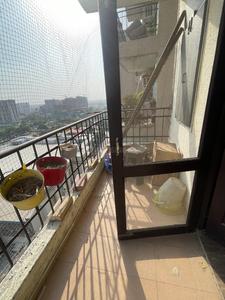 Balcony Image of 1000 Sq.ft 2 BHK Apartment / Flat for rent in Highend Paradise I, Raj Nagar Extension Ghaziabad for Rs. 20000