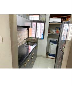 Kitchen Image of 409 Sq.ft 1 BHK Apartment / Flat for rent in Dosti Greater Thane, Bhiwandi Thane for Rs. 14999