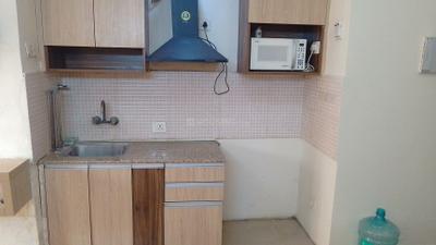 Kitchen Image of 485 Sq.ft 1 RK Apartment / Flat for rent in Supertech Ecociti, Sector 137 Noida for Rs. 19800