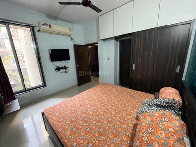 Bedroom Image of 1000 Sq.ft 2 BHK Apartment / Flat for rent in Pacifica Reflections, Vaishno Devi Circle Ahmedabad for Rs. 35000
