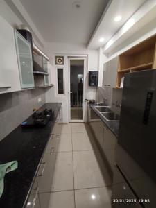 Kitchen Image of 1800 Sq.ft 3 BHK Apartment / Flat for sale in Imperial Apartments, Kishanpura Zirakpur for Rs. 9500000