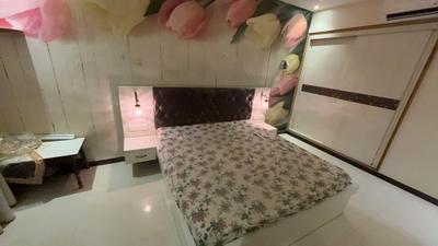 Bedroom Image of 1100 Sq.ft 2 BHK Apartment / Flat for rent in Soham Tropical Lagoon, Kasarvadavali Thane for Rs. 55000