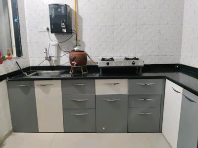 Kitchen Image of 2115 Sq.ft 3 BHK Apartment / Flat for sale in Deep Indraprasth 5, Prahlad Nagar Ahmedabad for Rs. 22500000
