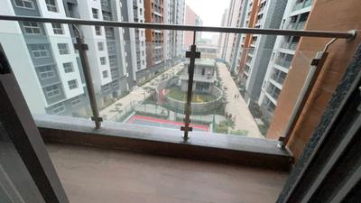 Balcony Image of 820 Sq.ft 2 BHK Duplex for rent in Geras Planet Of Joy, Upper Kharadi Pune for Rs. 33000