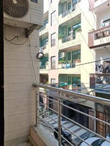 Bedroom One Image of 700 Sq.ft 2 BHK Builder Floor for rent in Mansarover Garden New Delhi for Rs. 27000