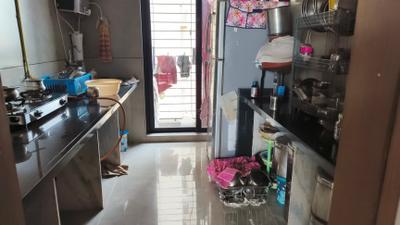 Kitchen Image of 1090 Sq.ft 2 BHK Apartment / Flat for rent in Platinum Experio, Kalamboli Navi Mumbai for Rs. 30000