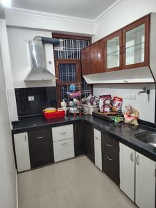 Kitchen Image of 1500 Sq.ft 3 BHK Apartment / Flat for rent in Malviya Nagar Jaipur for Rs. 30000