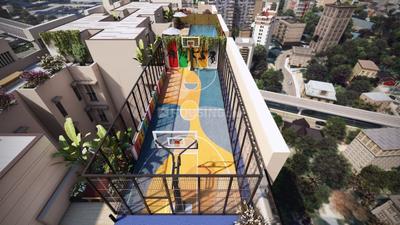 Balcony Image of 994 Sq.ft 2 BHK Apartment / Flat for sale in Romell Asrava, Andheri West Mumbai for Rs. 23300000