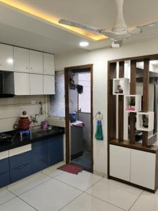 Kitchen Image of 1800 Sq.ft 3 BHK Apartment / Flat for rent in Bodakdev Ahmedabad for Rs. 45000